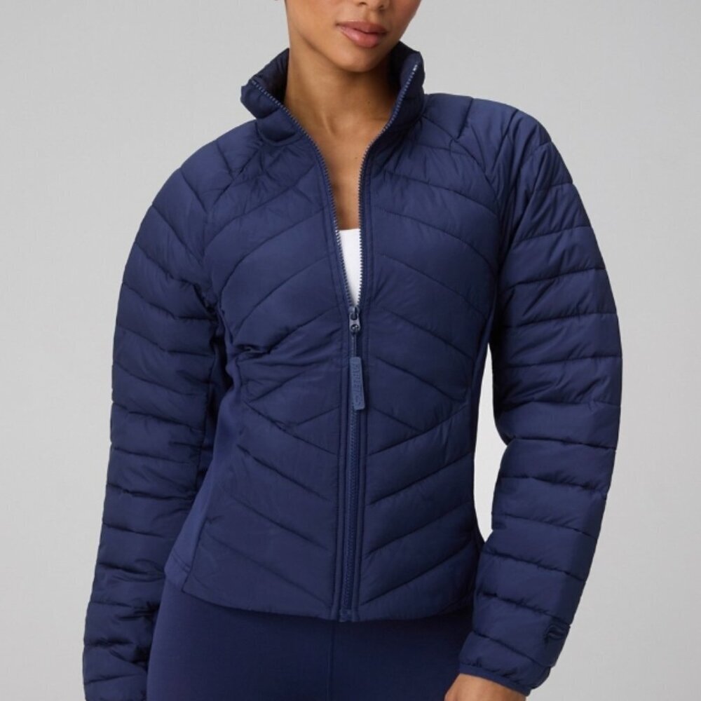 Fabletics Lightweight Adventure Jacket — Deep Navy, Size S (NWT)
